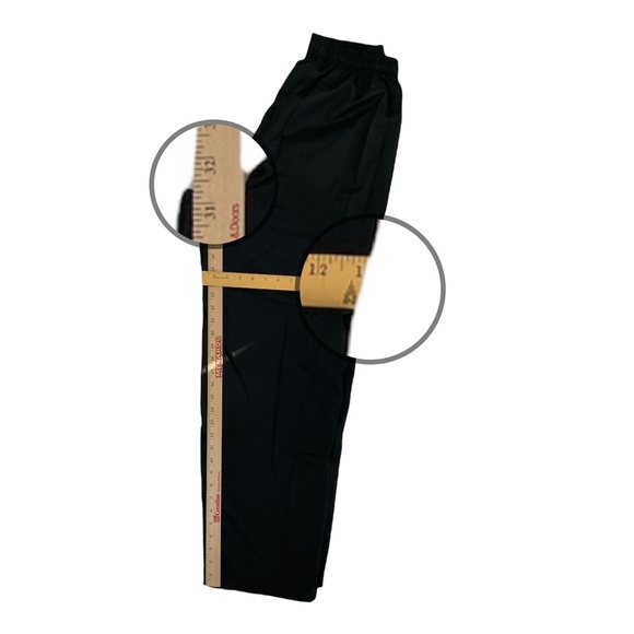 Tonix Black Water/Wind Resistant Sports Athletic Warm Up Pant Bolt 1088 Sz L - Picture 13 of 15